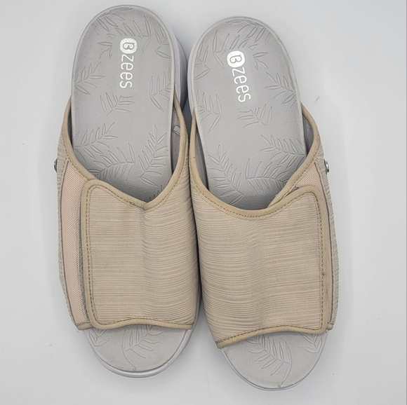 BZees slides with velcro size 9.5M - Picture 5 of 14